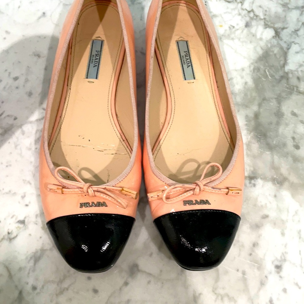 Prada Pink Flats